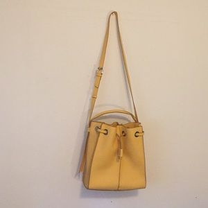 Mustard crossbody purse
